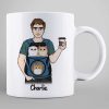 Thank You Cat Dad Backpack Personalized Mug Thank You Cat Dad Backpack Personalized Mug
