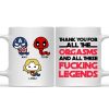 Thank You For All The Orgasms - Gift For Couple - Personalized Ceramic Mug - CL01 NH96 Thank You For All The Orgasms - Gift For Couple - Personalized Ceramic Mug - CL01 NH96