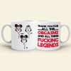 Thank You For All The Orgasms Personalized Mug, Couple Gift Thank You For All The Orgasms Personalized Mug, Couple Gift
