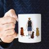Thank You For Being My Daddy- Gift For Dog Lover- Gift For Dad- Personalized Coffee Mug- Dog Dad Mug Thank You For Being My Daddy- Gift For Dog Lover- Gift For Dad- Personalized Coffee Mug- Dog Dad Mug