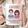 Thank You For Being My Girlfriend Boyfriend Husband Wife Funny Personalized Mug