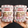 Thank You For Being My Unpaid Therapist With Cartoon Girls - Personalized Custom Coffee Mug - BST492_MG Thank You For Being My Unpaid Therapist With Cartoon Girls - Personalized Custom Coffee Mug - BST492_MG