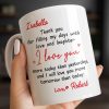 Thank You For Filling My Days With Hearts - Personalized Custom Coffee Mug - CPL1374_MG Thank You For Filling My Days With Hearts - Personalized Custom Coffee Mug - CPL1374_MG