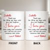 Thank You For Filling My Days With Hearts - Personalized Custom Coffee Mug - CPL1374_MG Thank You For Filling My Days With Hearts - Personalized Custom Coffee Mug - CPL1374_MG