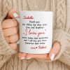 Thank You For Filling My Days With Hearts - Personalized Custom Coffee Mug - CPL1374_MG Thank You For Filling My Days With Hearts - Personalized Custom Coffee Mug - CPL1374_MG