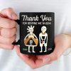 Thank You For Helping Me Bloom - Couple Personalized Custom Black Mug - Gift For Husband Wife, Anniversary Thank You For Helping Me Bloom - Couple Personalized Custom Black Mug - Gift For Husband Wife, Anniversary