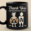 Thank You For Helping Me Bloom - Couple Personalized Custom Black Mug - Gift For Husband Wife, Anniversary Thank You For Helping Me Bloom - Couple Personalized Custom Black Mug - Gift For Husband Wife, Anniversary