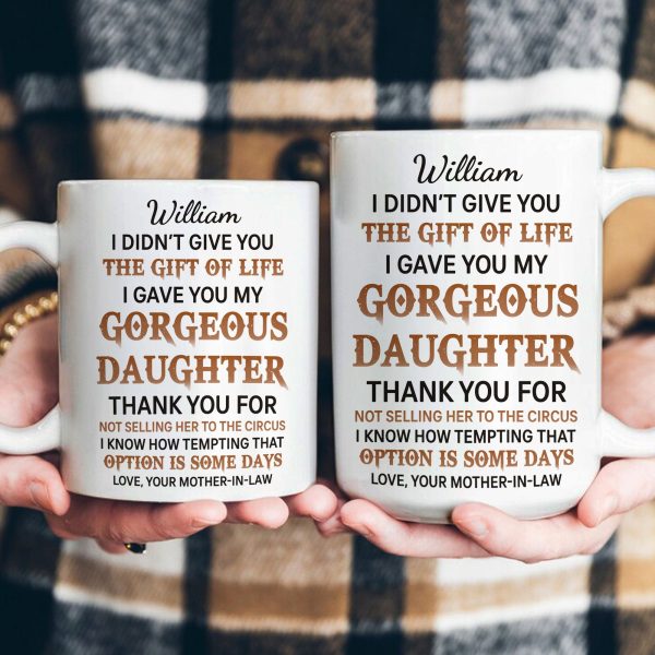 Thank You For Not Selling Her, Him To The Circus - Personalized Mug Thank You For Not Selling Her, Him To The Circus - Personalized Mug