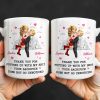 Thank You For Putting Up With My Shit, Couple And Hearts - Personalized Custom Coffee Mug - CPL1363_MG Thank You For Putting Up With My Shit, Couple And Hearts - Personalized Custom Coffee Mug - CPL1363_MG