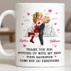 Thank You For Putting Up With My Shit, Couple And Hearts - Personalized Custom Coffee Mug - CPL1363_MG Thank You For Putting Up With My Shit, Couple And Hearts - Personalized Custom Coffee Mug - CPL1363_MG