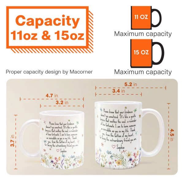 Thank You Gifts For Boss, Coworkers, Friends, Family - For Being The Extraordinary Friend - Personalized Mug Thank You Gifts For Boss, Coworkers, Friends, Family - For Being The Extraordinary Friend - Personalized Mug