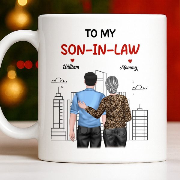 Thank You Son-In-Law For Not Selling My Daughter - Personalized Custom Coffee Mug - SILA007_MG