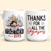 Thanks For All The Orgasms - Personalized Mug Thanks For All The Orgasms - Personalized Mug