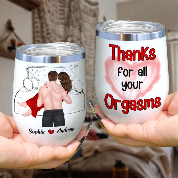 Thanks For All Your Orgasms, Personalized Coffee Couple Mug 02ACDT010323TM Thanks For All Your Orgasms, Personalized Coffee Couple Mug 02ACDT010323TM