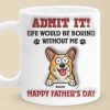 Thanks For Loving Us, Poop And All - Dog & Cat Personalized Custom 3D Inflated Effect Printed Mug - Gift For Pet Owners, Pet Lovers Thanks For Loving Us, Poop And All - Dog & Cat Personalized Custom 3D Inflated Effect Printed Mug - Gift For Pet Owners, Pet Lovers