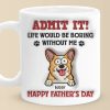 Thanks For Loving Us, Poop And All - Dog & Cat Personalized Custom 3D Inflated Effect Printed Mug - Gift For Pet Owners, Pet Lovers Thanks For Loving Us, Poop And All - Dog & Cat Personalized Custom 3D Inflated Effect Printed Mug - Gift For Pet Owners, Pet Lovers