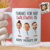 Thanks For Not Swallowing Us - Personalized Photo Mug Thanks For Not Swallowing Us - Personalized Photo Mug