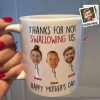 Thanks For Not Swallowing Us - Personalized Photo Mug Thanks For Not Swallowing Us - Personalized Photo Mug