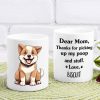 Thanks For Picking Up My Poop And Stuff Personalized Mug, Funny Gift for Dog Lovers HA75 891914 Thanks For Picking Up My Poop And Stuff Personalized Mug, Funny Gift for Dog Lovers HA75 891914