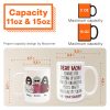 Thanks For Putting Up With A Bratty Child - Personalized Mug - BirthdayGift For Mothers Thanks For Putting Up With A Bratty Child - Personalized Mug - BirthdayGift For Mothers