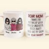 Thanks For Putting Up With A Bratty Child - Personalized Mug - BirthdayGift For Mothers Thanks For Putting Up With A Bratty Child - Personalized Mug - BirthdayGift For Mothers