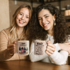 Thanks For Teaching Me How To Be A Man - Personalized Mug - Birthday Father's Day Gift For Dad, Step Dad - Gift From Daughters Thanks For Teaching Me How To Be A Man - Personalized Mug - Birthday Father's Day Gift For Dad, Step Dad - Gift From Daughters