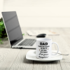 Thanks For Teaching Me How To Be A Man - Personalized Mug - Birthday Father's Day Gift For Dad, Step Dad - Gift From Daughters Thanks For Teaching Me How To Be A Man - Personalized Mug - Birthday Father's Day Gift For Dad, Step Dad - Gift From Daughters