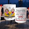 Thanks For Teaching Me Kindness, Gift For Mom, Personalized Wine Tumbler, Mother's Day Gift Thanks For Teaching Me Kindness, Gift For Mom, Personalized Wine Tumbler, Mother's Day Gift