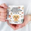 Thanks For The Belly Rubs - Dog Personalized Custom 3D Inflated Effect Printed Mug - Christmas Gift For Pet Owners, Pet Lovers Thanks For The Belly Rubs - Dog Personalized Custom 3D Inflated Effect Printed Mug - Christmas Gift For Pet Owners, Pet Lovers