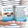 Thanks For The Laughter Best Friends BFF Bestie - Personalized Custom White Edge-to-Edge Mug Thanks For The Laughter Best Friends BFF Bestie - Personalized Custom White Edge-to-Edge Mug