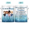 Thanks For The Laughter Best Friends BFF Bestie - Personalized Custom White Edge-to-Edge Mug Thanks For The Laughter Best Friends BFF Bestie - Personalized Custom White Edge-to-Edge Mug