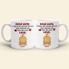 Thanks For Wiping My Ass, Personalized Coffee Mug, Cute Cat Ass Coffee Mug, Mother's Day Gift For Cat Mom Thanks For Wiping My Ass, Personalized Coffee Mug, Cute Cat Ass Coffee Mug, Mother's Day Gift For Cat Mom