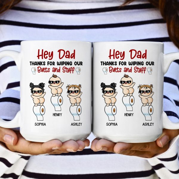 Thanks For Wiping My Butt And Stuff - Personalized Mug Thanks For Wiping My Butt And Stuff - Personalized Mug