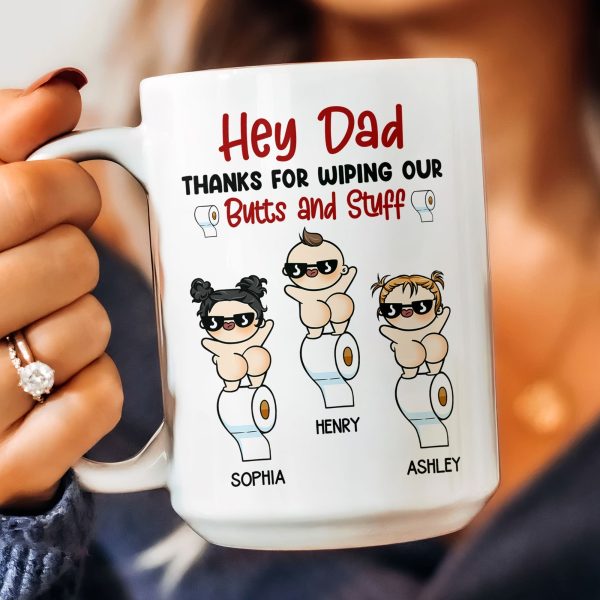 Thanks For Wiping My Butt And Stuff - Personalized Mug Thanks For Wiping My Butt And Stuff - Personalized Mug