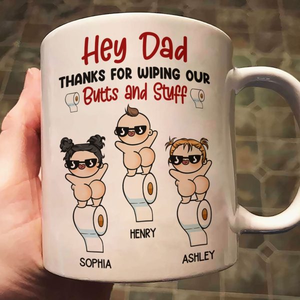 Thanks For Wiping My Butt And Stuff - Personalized Mug Thanks For Wiping My Butt And Stuff - Personalized Mug