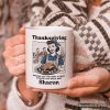 Thanksgiving Family Dysfunction Retro Personalized Mug, Funny Sarcastic Humor Gift with Custom Name Thanksgiving Family Dysfunction Retro Personalized Mug, Funny Sarcastic Humor Gift with Custom Name