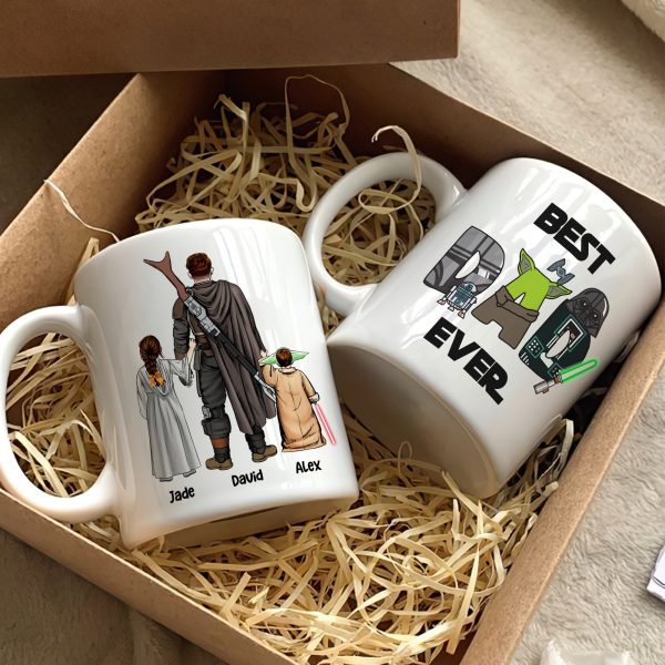 The Best Dad Gift Father's Day 04HUHN240423HH White Mug The Best Dad Gift Father's Day 04HUHN240423HH White Mug
