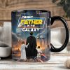 The Best Father In The Galaxy Coffee Mug - Personalized Gifts For Father 03XQQN250425HHHG