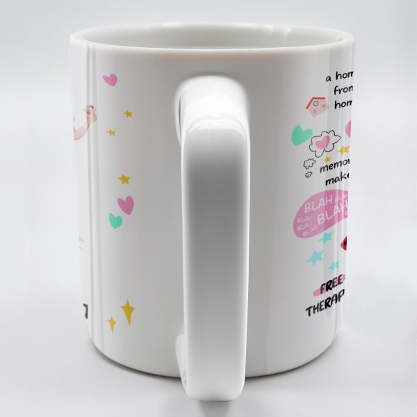 The Bestie Mug With Two Girls Design - Personalized Custom Coffee Mug - BST149_MG The Bestie Mug With Two Girls Design - Personalized Custom Coffee Mug - BST149_MG