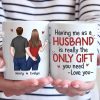 The Boyfriend You Are Lucky To Have - Couple Personalized Custom Mug - Christmas Gift For Husband Wife, Anniversary The Boyfriend You Are Lucky To Have - Couple Personalized Custom Mug - Christmas Gift For Husband Wife, Anniversary