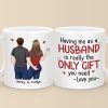 The Boyfriend You Are Lucky To Have - Couple Personalized Custom Mug - Christmas Gift For Husband Wife, Anniversary The Boyfriend You Are Lucky To Have - Couple Personalized Custom Mug - Christmas Gift For Husband Wife, Anniversary