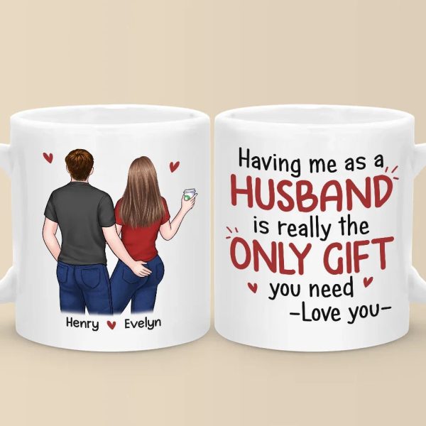 The Boyfriend You Are Lucky To Have - Couple Personalized Custom Mug - Christmas Gift For Husband Wife, Anniversary The Boyfriend You Are Lucky To Have - Couple Personalized Custom Mug - Christmas Gift For Husband Wife, Anniversary