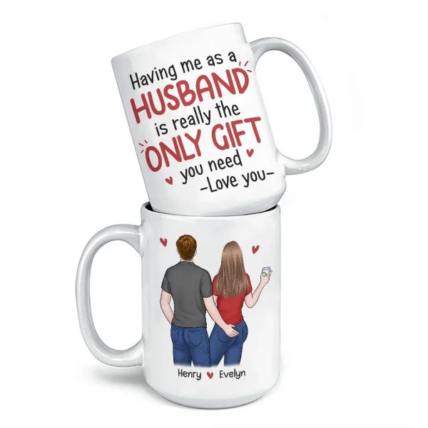 The Boyfriend You Are Lucky To Have - Couple Personalized Custom Mug - Christmas Gift For Husband Wife, Anniversary The Boyfriend You Are Lucky To Have - Couple Personalized Custom Mug - Christmas Gift For Husband Wife, Anniversary