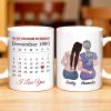 The Day You Became My Grandma, Love And Calendar Design - Personalized Custom Coffee Mug - FAM675_MG The Day You Became My Grandma, Love And Calendar Design - Personalized Custom Coffee Mug - FAM675_MG