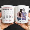 The Day You Became My Grandma, Love And Calendar Design - Personalized Custom Coffee Mug - FAM675_MG The Day You Became My Grandma, Love And Calendar Design - Personalized Custom Coffee Mug - FAM675_MG