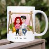 The Dog Is My Favourite But I Love You Too, Personalized Couple & Dog Mug The Dog Is My Favourite But I Love You Too, Personalized Couple & Dog Mug