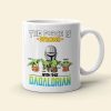 The Force Is Strong - Personalized White Mug The Force Is Strong - Personalized White Mug