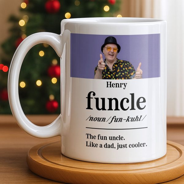 The Fun Uncle Like A Dad Just Cooler Mug Design - Personalized Custom Coffee Mug - FAM796_MG The Fun Uncle Like A Dad Just Cooler Mug Design - Personalized Custom Coffee Mug - FAM796_MG