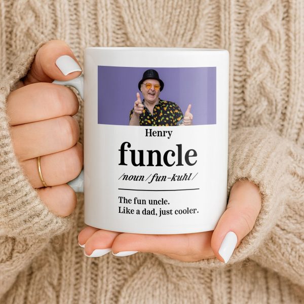 The Fun Uncle Like A Dad Just Cooler Mug Design - Personalized Custom Coffee Mug - FAM796_MG The Fun Uncle Like A Dad Just Cooler Mug Design - Personalized Custom Coffee Mug - FAM796_MG