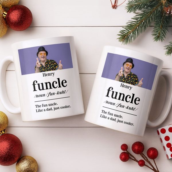 The Fun Uncle Like A Dad Just Cooler Mug Design - Personalized Custom Coffee Mug - FAM796_MG The Fun Uncle Like A Dad Just Cooler Mug Design - Personalized Custom Coffee Mug - FAM796_MG
